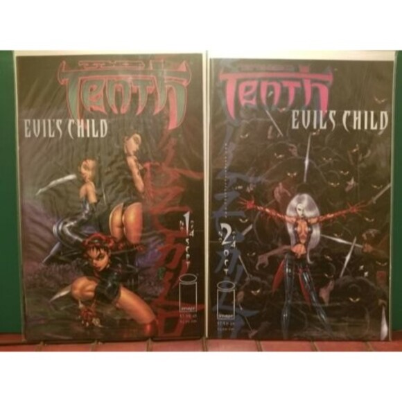 The Tenth Evil's Child #1 Variant Cover B & #2 Image Comics High Grade - Picture 1 of 3